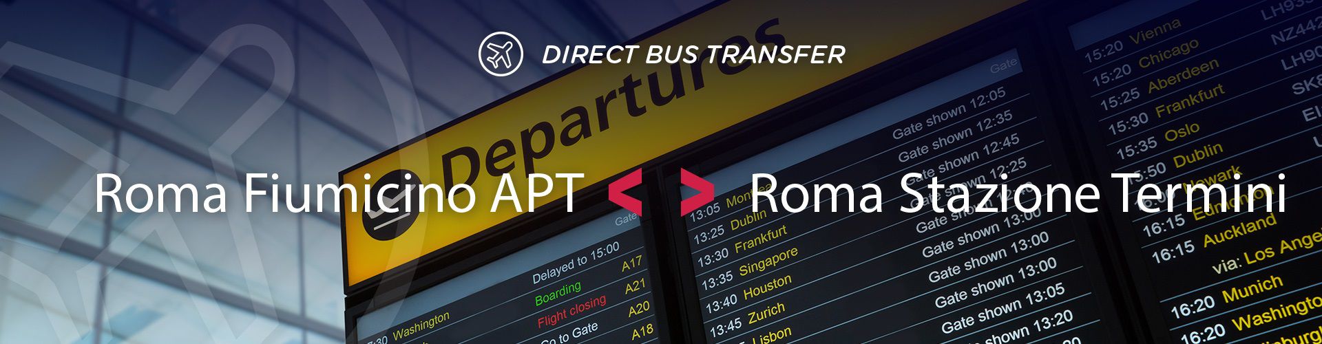 Roma Fiumicino APT - Roma Stazione Termini